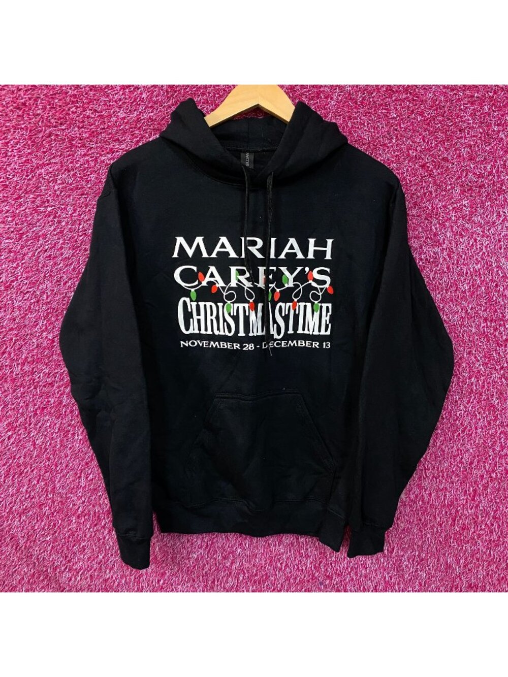 Mariah Carey Christmas Time Hoodie Size Small